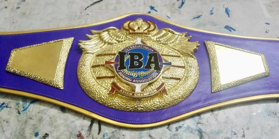 New IBA ASIAN Champion Belt is Ready ! 